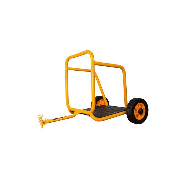 Trailer RABO with standing platform