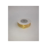 Satin ribbon 3mmx30m yellow