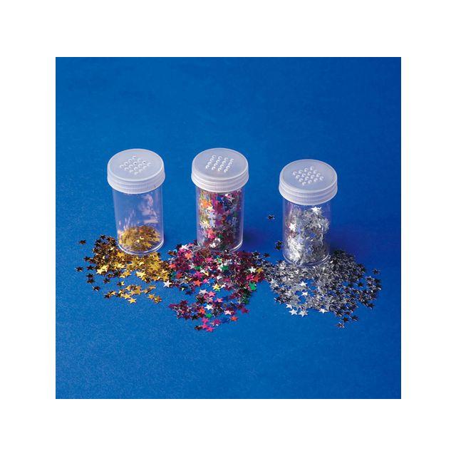 Sequins stars 3/pc