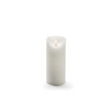 Wax candle warm white LED 7,6x17,8cm