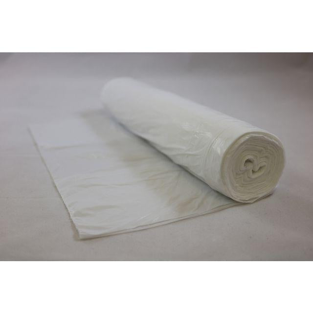 Wastepaper basket bag HD 28L 7my white 100/rl