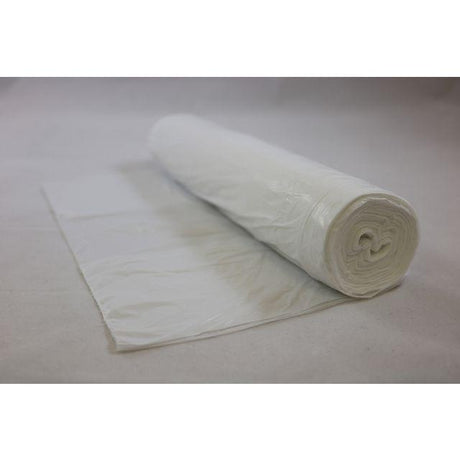 Wastepaper basket bag HD 28L 7my white 100/rl