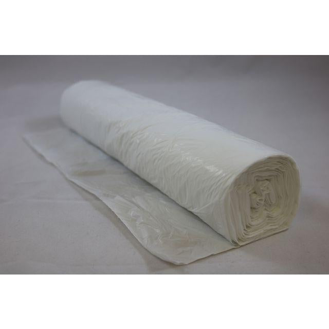 Wastepaper basket bag HD 30L 5my white 100/rl