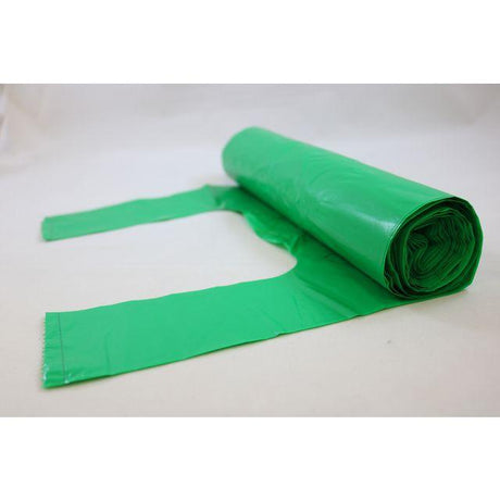 Trash bag tie 30L green 25/rl