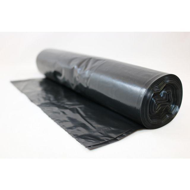 Plastic bag LD 70L 40my black 25/rl