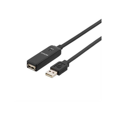 Cable DELTACO USB active extension 10m
