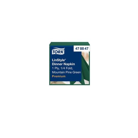 Napkin TORK LinStyle green 39x39 50/pack