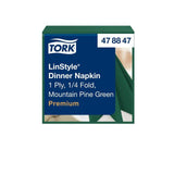 Napkin TORK LinStyle green 39x39 50/pack