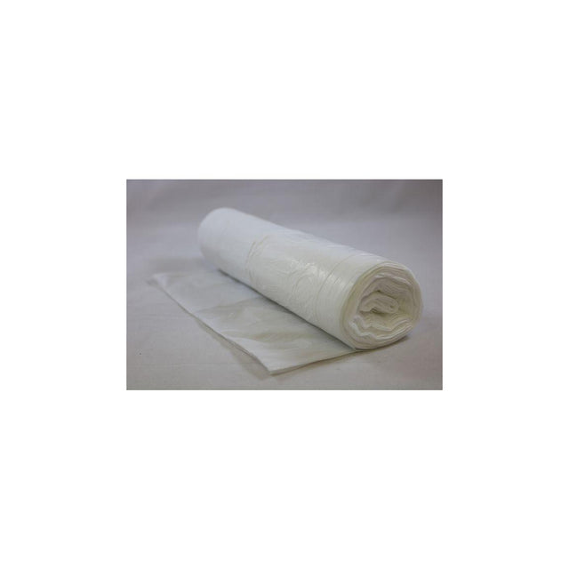 Wastepaper basket bag HD 30L 8my white 100/rl