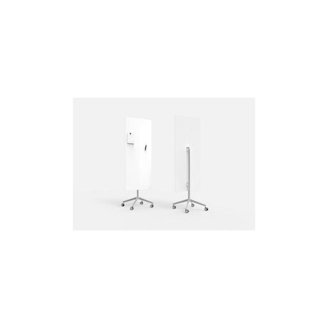 Glass board mobile LINTEX 650x1960mm white