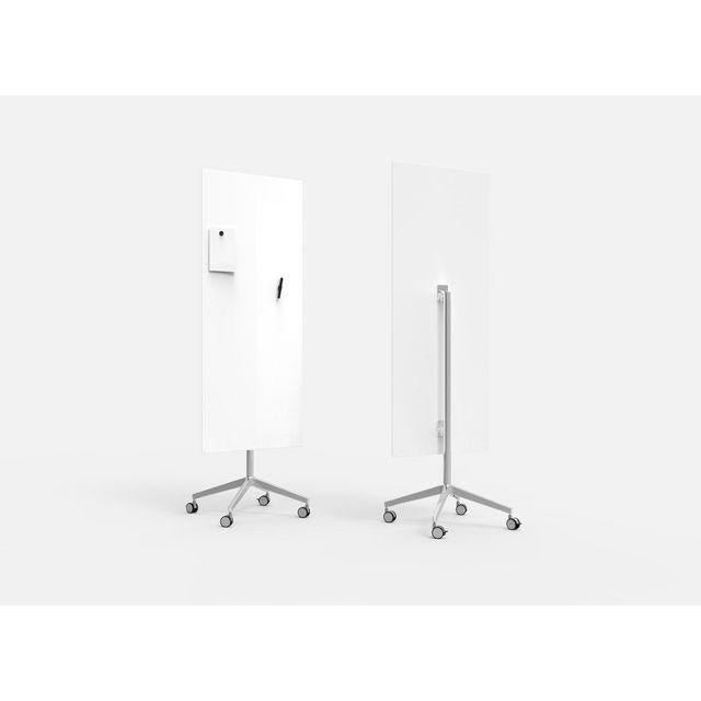 Glass board mobile LINTEX 650x1960mm white