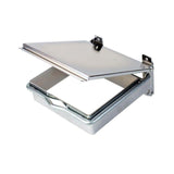 Sanitary bag holder with lid