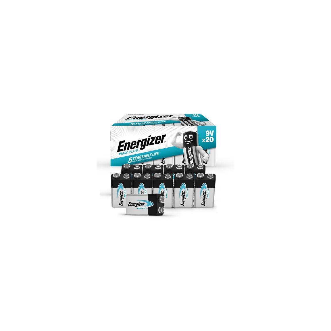 Battery ENERGIZER Max Plus E 9V 20/fp