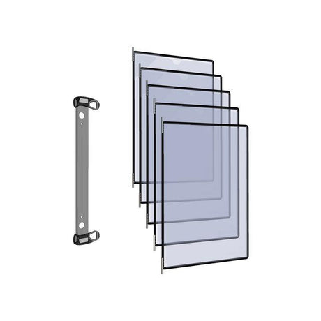 Wall rack DJOIS magnetic A4 10 panel