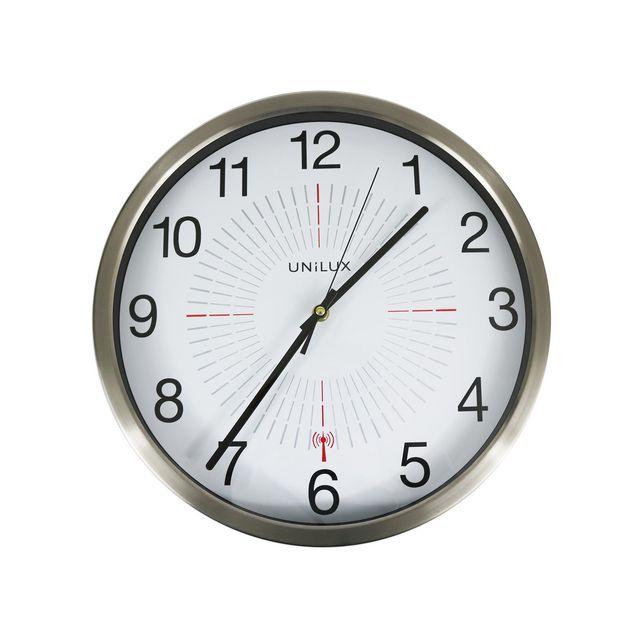 Wall clock UNILUX Outdoor Ø35,5 cm grey