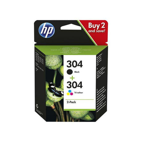 Ink cartridge HP 3JB05AE black+colour 2/pc