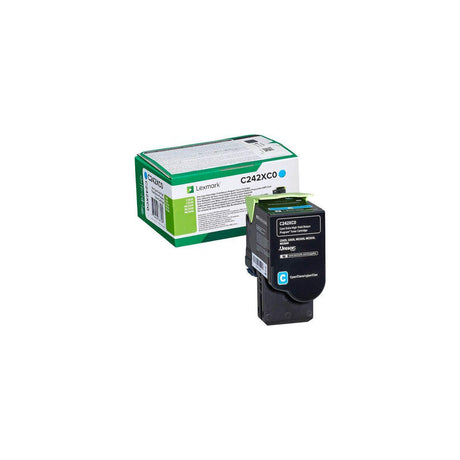 Toner LEXMARK C242XC0 3,5K cyan