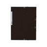 Rubber band folder cardboard 3-cl A4 black