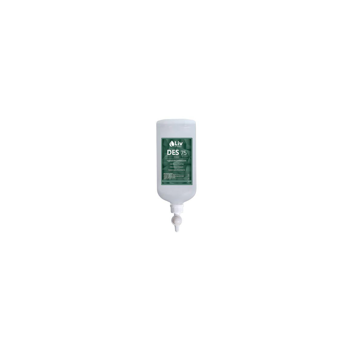 Hand sanitiser LIV Des 75 DP 1L