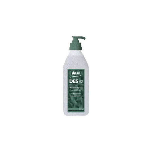 Hand sanitiser LIV Des Ipa 62 600ml