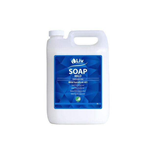 Soap LIV Mild 4 in 1 perfumed 5L