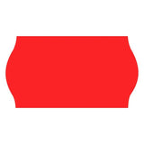 Price label 26x16mm G1 red 8400/pc