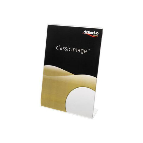 Information stand acrylic A6 inclined