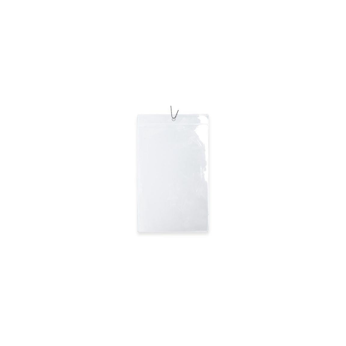 Plastic pocket furniture A7 open short side 100/pc