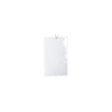 Plastic pocket furniture A7 open short side 100/pc