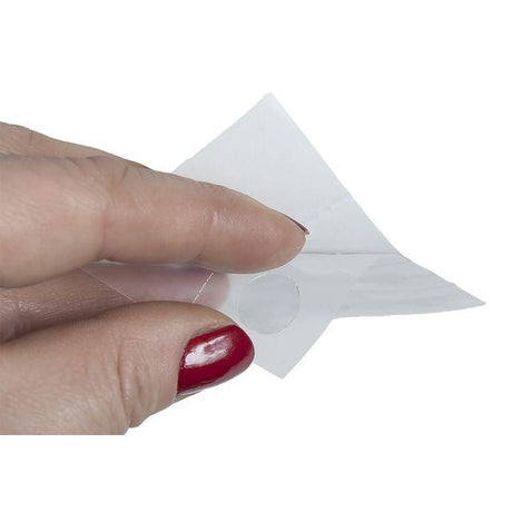 Glue dots transparent, removable 64/pack