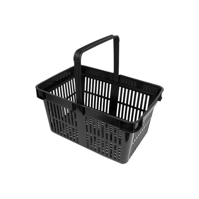Shopping basket 27L black exclusive