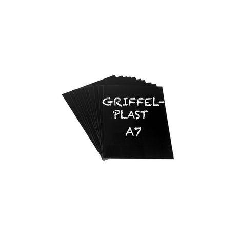 Scratch pad A7 black 10/pack