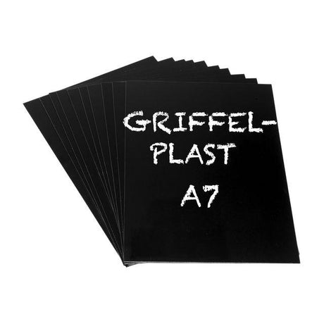 Scratch pad A7 black 10/pack