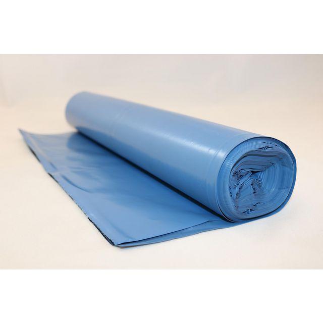 Plastic bag X-Strong 125L 120my blue 10/rl