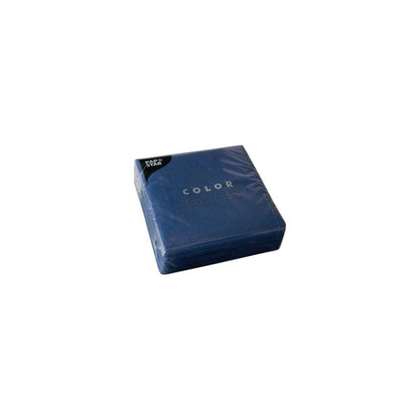 Napkin 1-ply 33x33cm dark blue 100/pack
