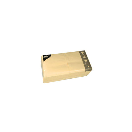 Napkin 1-ply 33x33cm cream 500/pack