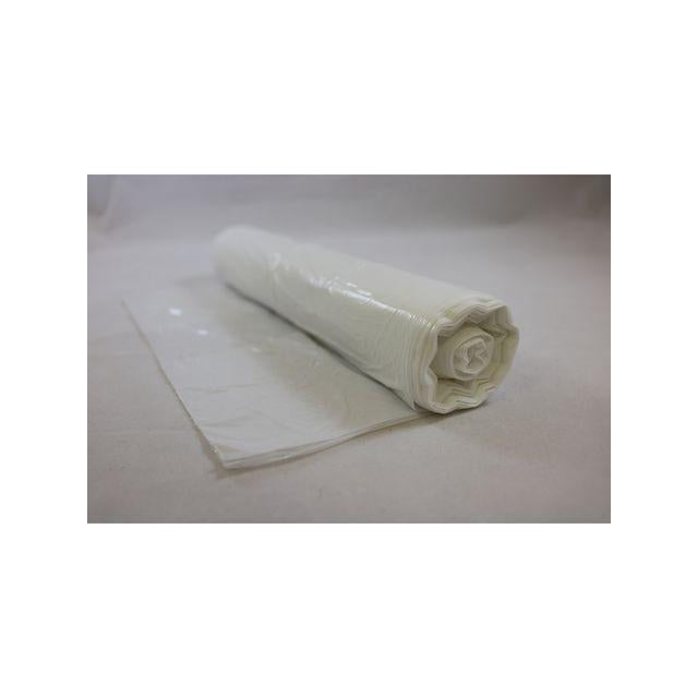 Wastepaper basket bag LD 30L 11my white 50/rl