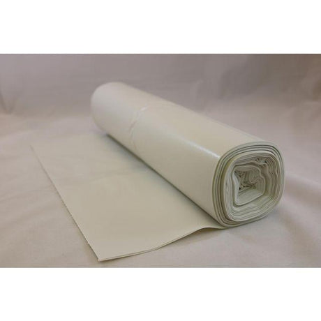 Plastic bag LLD 125L 50my white 25/rl