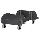 Trolley for waste bin SLIM JIM® black