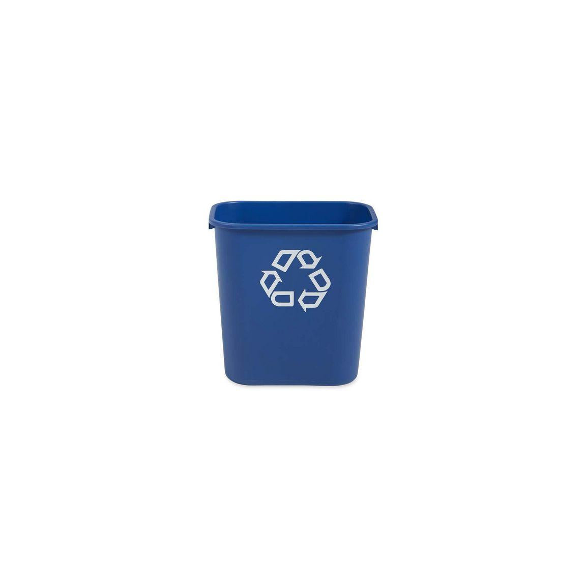Wastepaper basket RUBBERMAID blue 26,6L