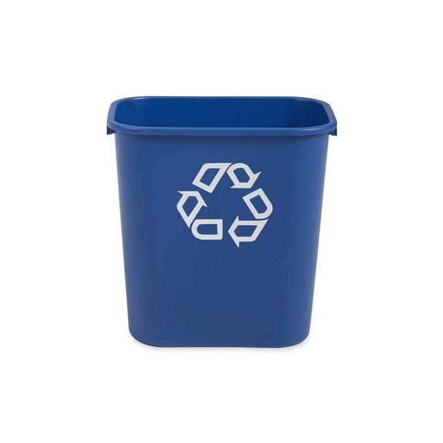 Wastepaper basket RUBBERMAID blue 26,6L
