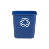 Wastepaper basket RUBBERMAID blue 26,6L