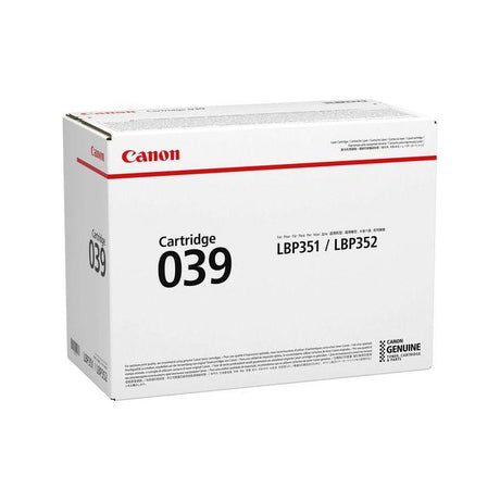 Toner CANON Toner CRG 039 11K black