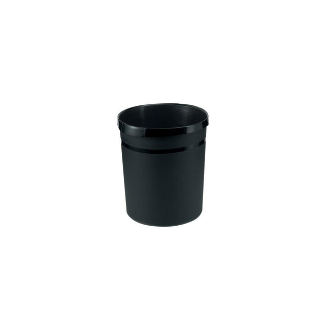 Wastepaper basket HAN recycled 18L black
