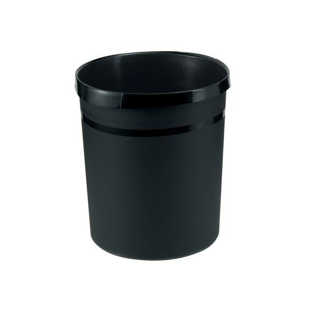 Wastepaper basket HAN recycled 18L black