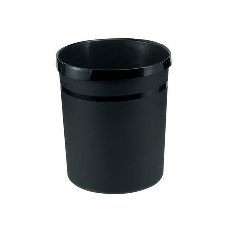 Wastepaper basket HAN recycled 18L black