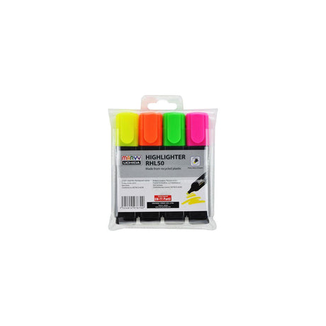 Highlighter MARVY recy 4/pack