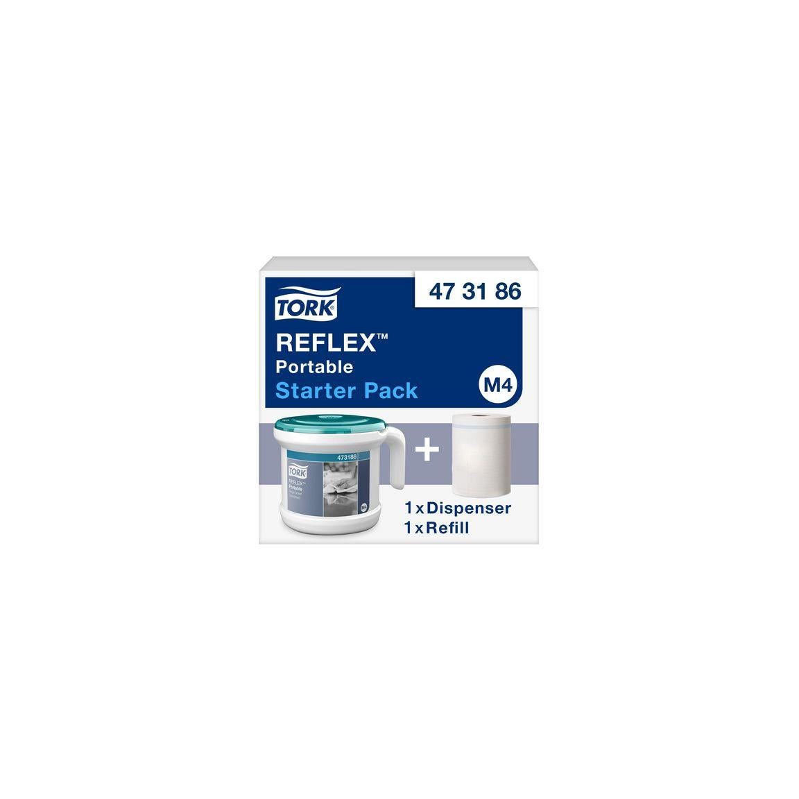 Dispenser TORK Reflex Portable starter pack