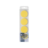 Magnetic buttons ACTUAL 40mm yellow 4/pc