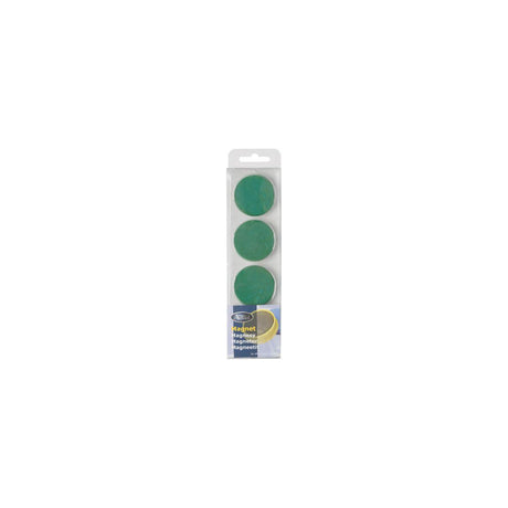 Magnetic buttons ACTUAL 40mm green 4/pc